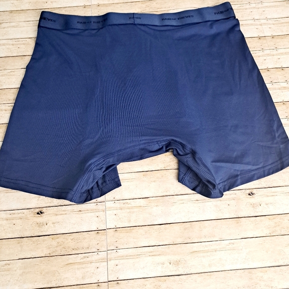 Pair Of Thieves Men's 3Pack Multi-color Blue/Gray Boxer Briefs Size Medium - Picture 8 of 13